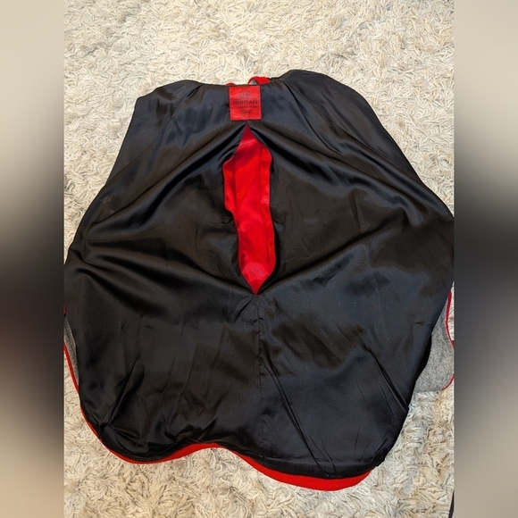 Norwegian Heimdall black Handcrafted wool cape by Kari G - Picture 8 of 17